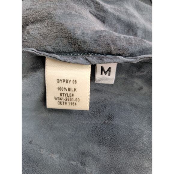 Gypsy 05 Hollywood 100% Silk Tie Dye Hi/Lo Hem Dress, Sz M NWOT - Picture 13 of 14